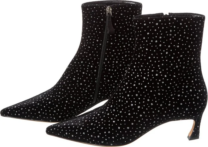 Vintage Alexandre Birman Myra 50 Velvet Bootie - Image 2