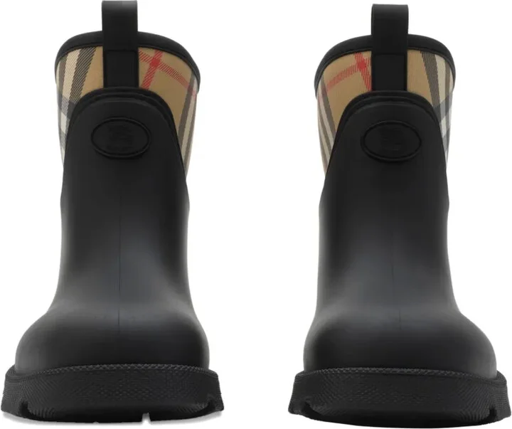 Vintage Check-detailed rain boots - Image 2