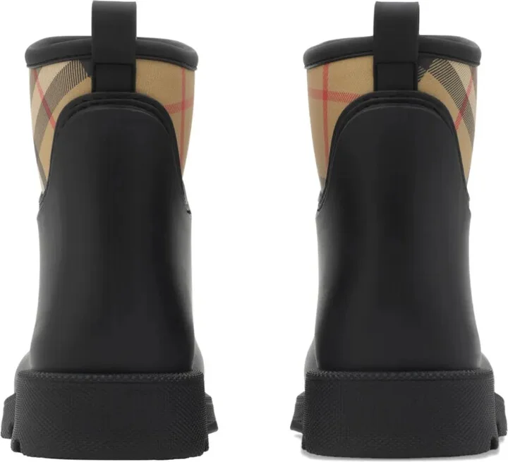 Vintage Check-detailed rain boots - Image 3