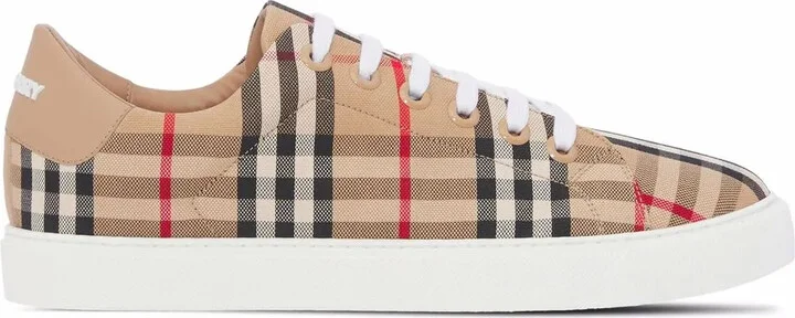 Vintage Check lace-up sneakers
