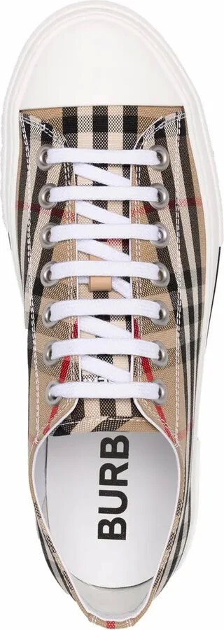 Vintage Check low-top sneakers - Image 4