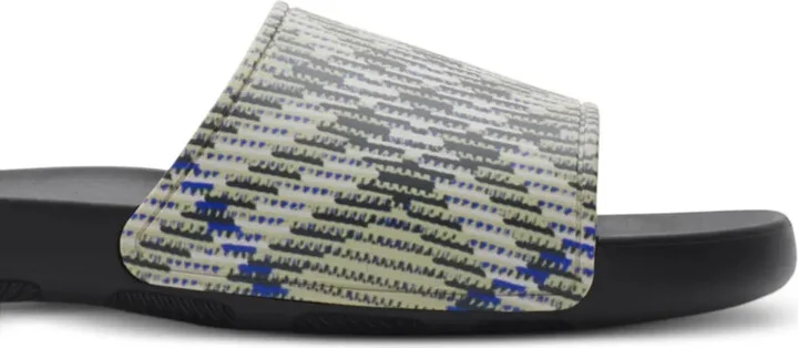 Vintage Check-pattern slides - Image 2