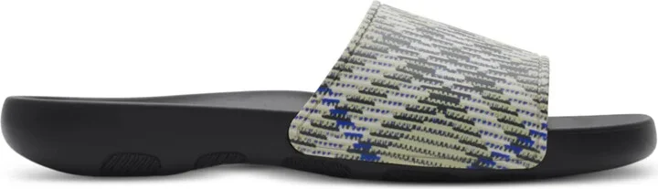 Vintage Check-pattern slides