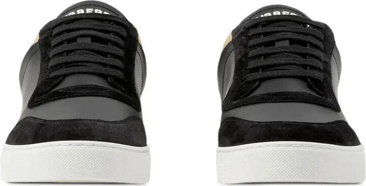 Vintage check-print sneakers - Image 5