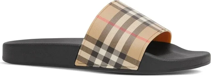 Vintage Check slides - Image 2
