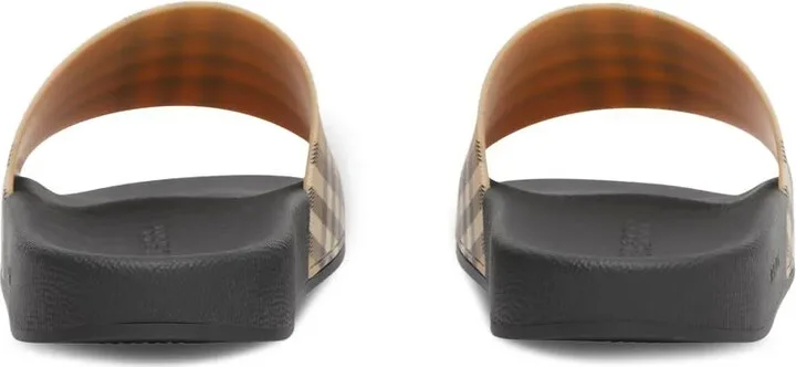 Vintage Check slides - Image 3