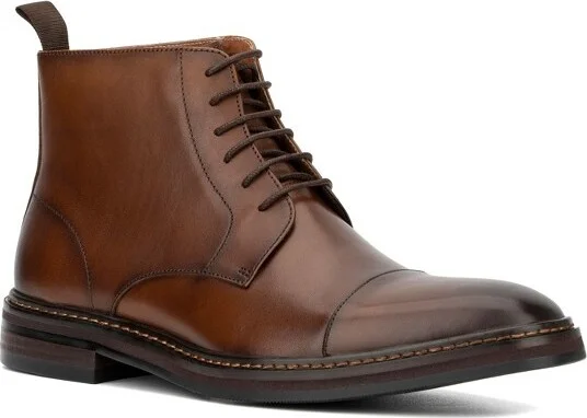 Vintage Foundry Co. Men's Barnaby Boots - 8, TAN