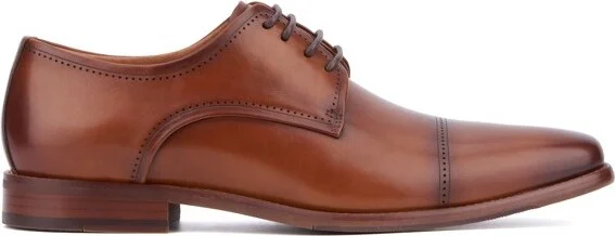 Vintage Foundry Co. Men's Brent Oxford Dress Shoe - , COGNAC - Image 2