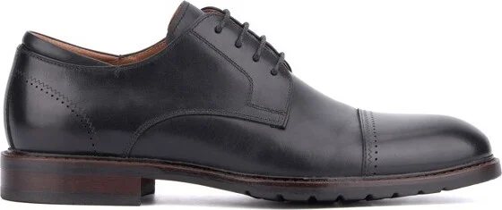 Vintage Foundry Co. Men's Emerson Oxford Dress Shoe - , COGNAC - Image 3