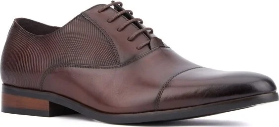 Vintage Foundry Co. Men's Hamilton Oxford Dress Shoe - , BROWN