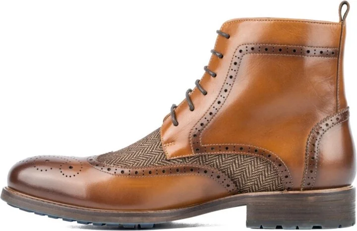Vintage Foundry Co Men's Lace Up Flint Boots - Image 6