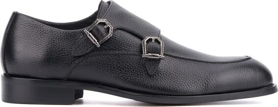Vintage Foundry Co. Men's Lawrence Monk Strap Dress Shoe - , BLACK - Image 2
