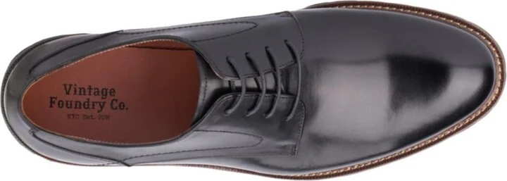 Vintage Foundry Co Men's Leather Devon Oxfords Shoes - Image 4