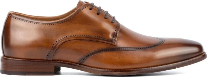 Vintage Foundry Co Men's Leather Orton Oxfords Shoes - Image 7