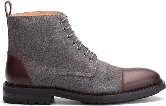 Vintage Foundry Co. Men's Remington Boot - , BURGUNDY - Image 2