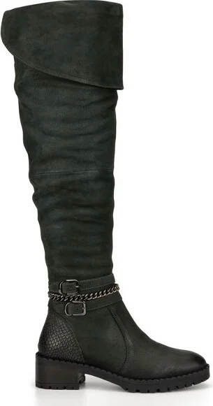 Vintage Foundry Co. Women's Alice Tall Boot - , GREEN - Image 2