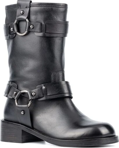 Vintage Foundry Co. Women's Augusta Mid Calf Boots - , BLACK