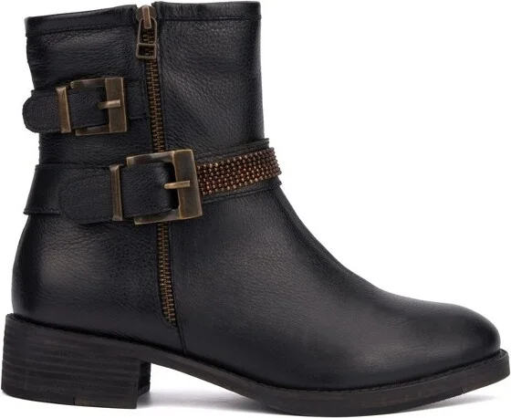 Vintage Foundry Co. Women's Castel Ankle Boots - , BROWN - Image 3