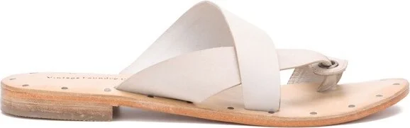 Vintage Foundry Co. Women's Eleni Slide Sandal - , OFF WHITE - Image 2