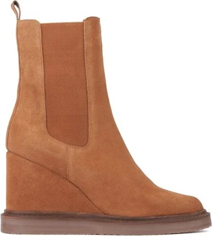 Vintage Foundry Co. Women's Elizabeth Wedge Boots - , CHOCOLATE - Image 3