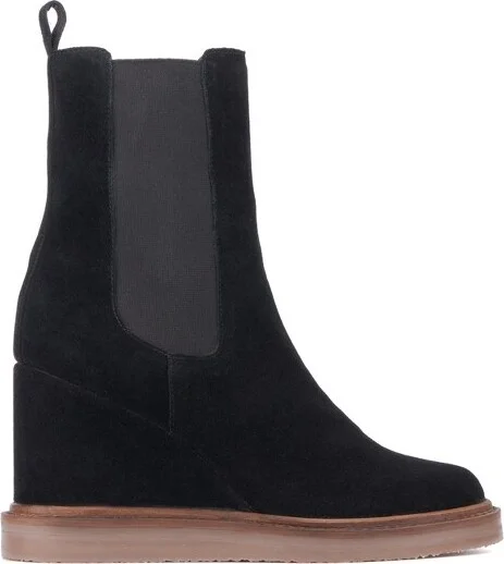 Vintage Foundry Co. Women's Elizabeth Wedge Boots - , CHOCOLATE - Image 4