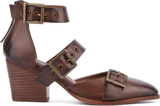 Vintage Foundry Co. Women's Kaydence Heel Sandal - TAN, - Image 3