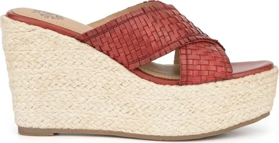 Vintage Foundry Co. Women's Lorie Wedge - , RED - Image 2