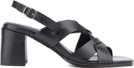 Vintage Foundry Co. Women's Odelle Heel Sandal - BLACK, - Image 2