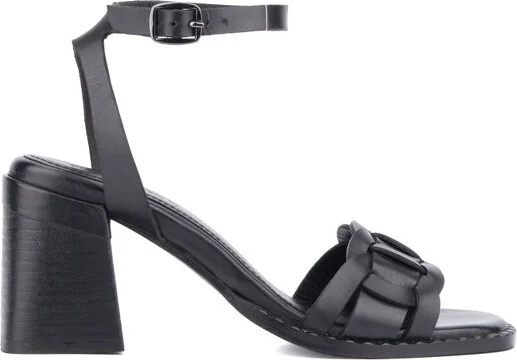 Vintage Foundry Co. Women's Olenna Heel Sandal - BLACK, - Image 2