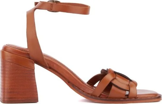 Vintage Foundry Co. Women's Olenna Heel Sandal - BLACK, - Image 3