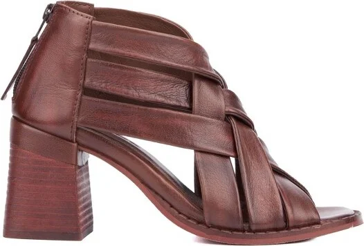 Vintage Foundry Co. Women's Owena Heel Sandal - BROWN, - Image 2