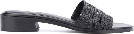Vintage Foundry Co. Women's Pamelia Flat Sandal - BLACK, - Image 2