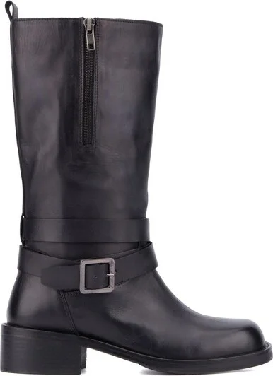 Vintage Foundry Co. Women's Philippa Mid Calf Boots - , BLACK - Image 2