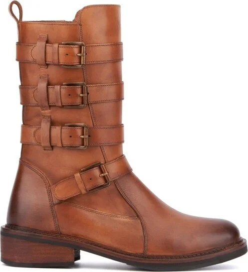 Vintage Foundry Co. Women's Ulan Ankle Boots - , TAN - Image 2