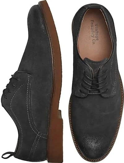 Vintage Foundry Men's Dexter Leather Oxfords Gray