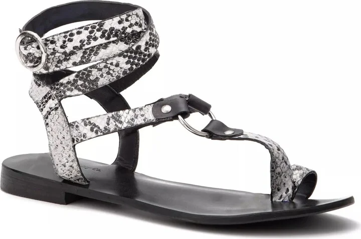 White Snake Print