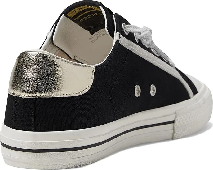 Vintage Havana Alive Women's Shoes Black/Gold : 6.5 M, Synthetic - Image 4