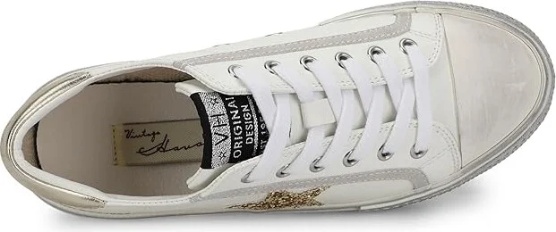 Vintage Havana Amaze Women's Shoes White/Gold 3 : 11 M, Leather - Image 2