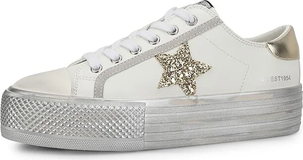 Vintage Havana Amaze Women's Shoes White/Gold 3 : 11 M, Leather - Image 3
