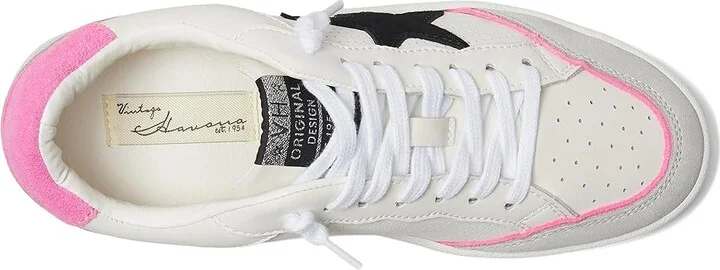 Vintage Havana Delma Women's Shoes White/Fuchsia : 9 M, Leather - Image 2