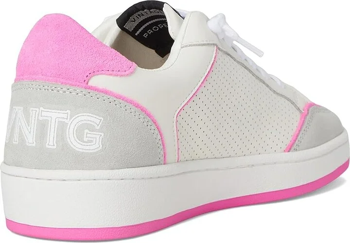 Vintage Havana Delma Women's Shoes White/Fuchsia : 9 M, Leather - Image 4