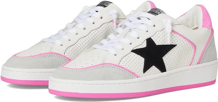 Vintage Havana Delma Women's Shoes White/Fuchsia : 9 M, Leather