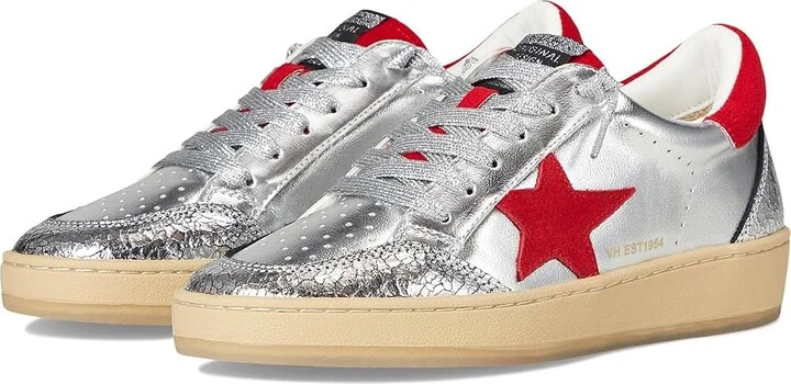 Washed Silver,red