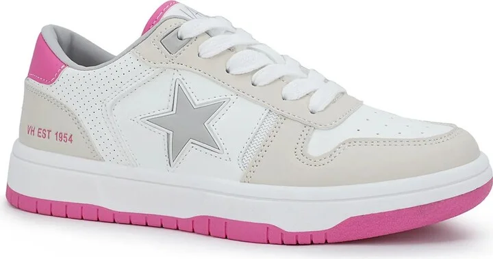 White/Hot Pink