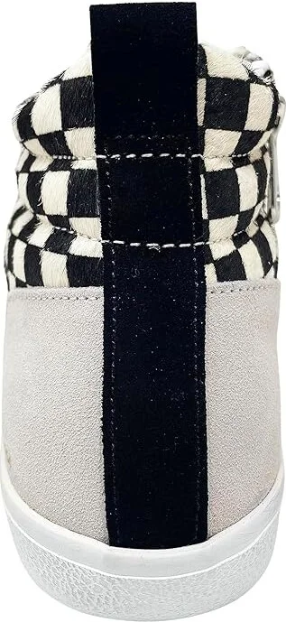 Vintage Havana Lester Women's Shoes Checkered : 7 M, Synthetic/Leather - Image 3
