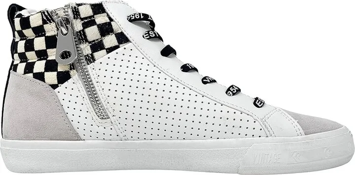 Vintage Havana Lester Women's Shoes Checkered : 7 M, Synthetic/Leather - Image 5