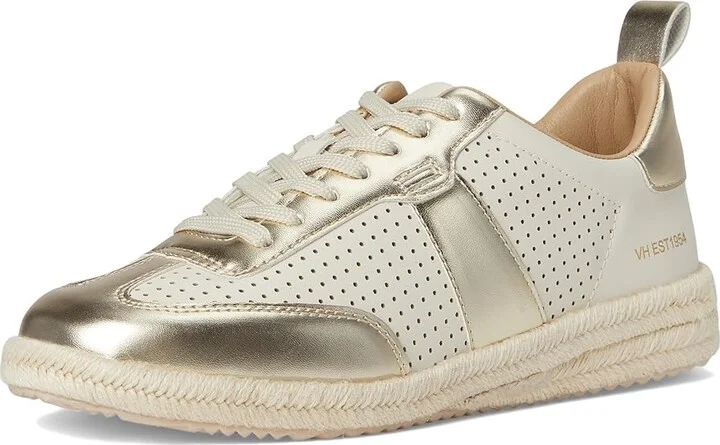 Vintage Havana May Women's Shoes White/Gold : 8.5 M, Leather - Image 5