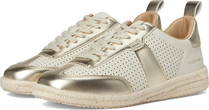 Vintage Havana May Women's Shoes White/Gold : 8.5 M, Leather