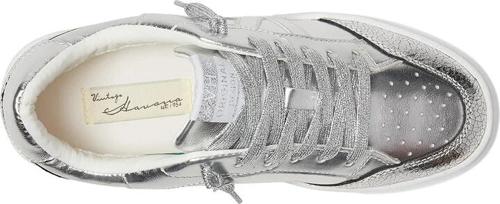 Vintage Havana Quick Women's Shoes Cracked Washed Silver : 7.5 M, Leather - Image 2