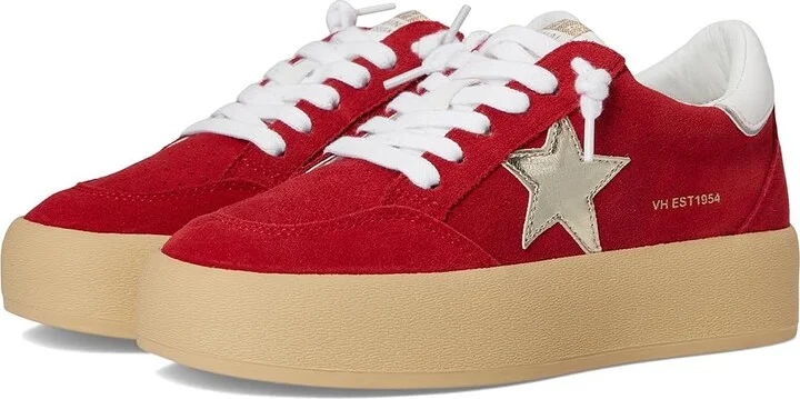 Vintage Havana Ream Women's Shoes Red/Gold : 10 M, Leather